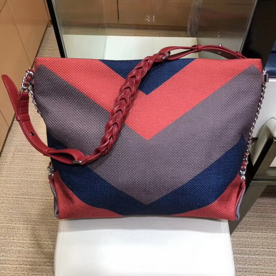 Chanel Hobo Handbag Multicolor Canvas