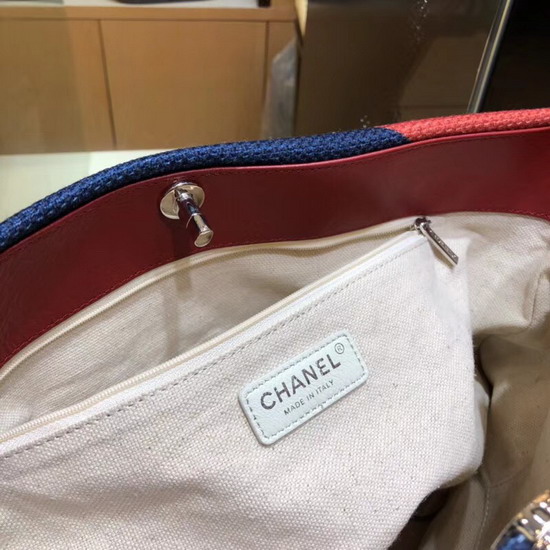 Chanel Hobo Handbag Multicolor Canvas