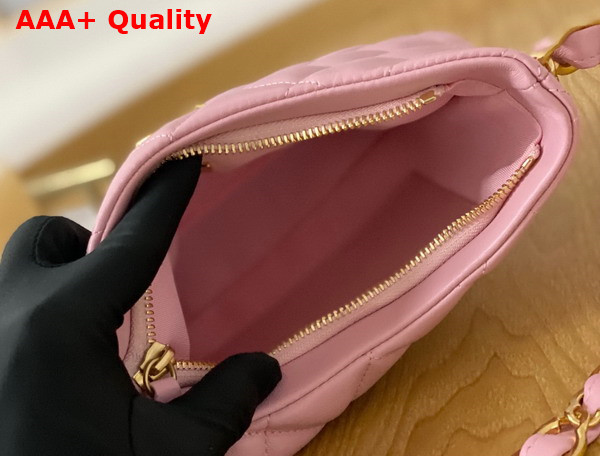 Chanel Hobo Handbag in Pink Lambskin AS3562 Replica