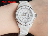 Chanel J12 Watch 33mm White Highly Resistant Ceramic and Steel Diamond Indicators H5703 Replica