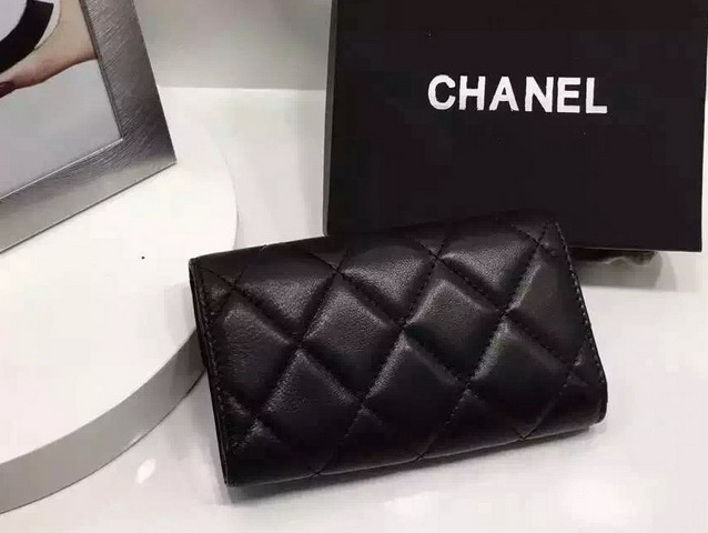 Chanel Key Holder Black Lambskin for Sale