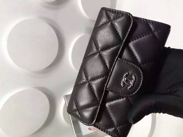 Chanel Key Holder Black Lambskin for Sale