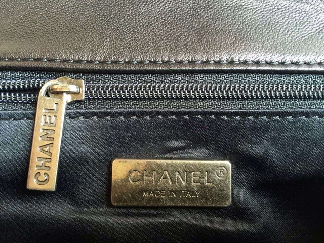 Chanel Lambskin Evening Clutch Bag Black for Sale