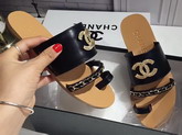 Chanel Large Coco Mules in Black Calfskin