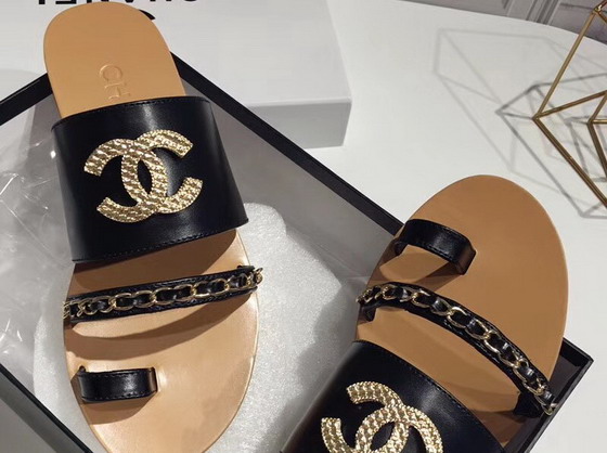 Chanel Large Coco Mules in Black Calfskin