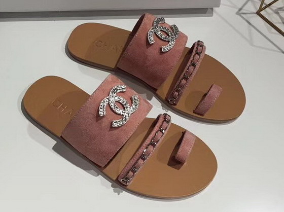 Chanel Large Coco Mules in Pink Suede Calfskin