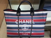 Chanel Large Deauville Tote Stripy Canvas and Calfskin.jpg