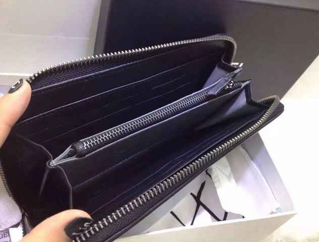 Chanel Le Boy Zipped Wallet Black Lambskin for Sale