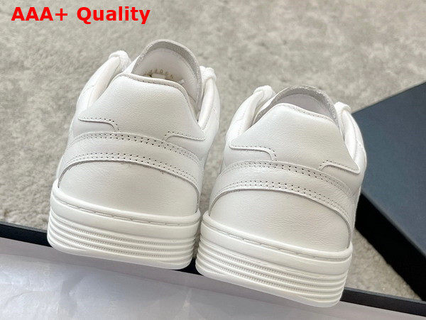 Chanel Low Top Sneaker in White Perforated Calfskin Replica