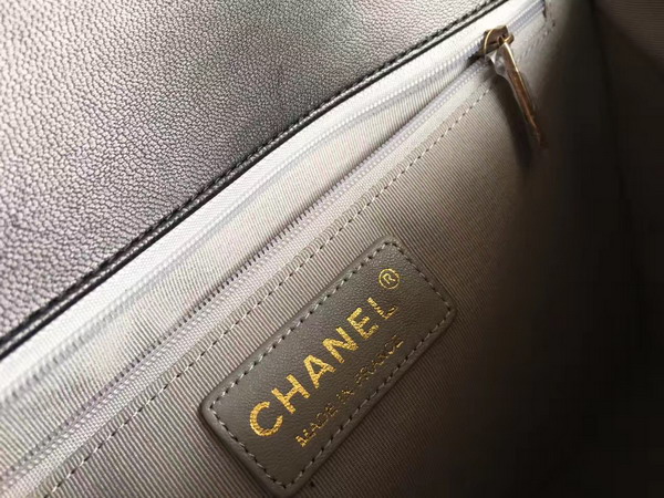 Chanel Maxi Le Boy Black Lambskin Gold Hardware For Sale