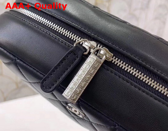 Chanel Medium Cosmetic Purse in Black Lambskin Replica