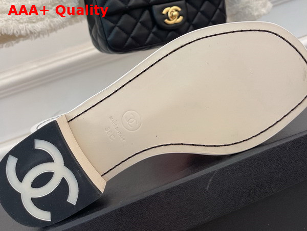 Chanel Mid Heel Mules in Pink Calfskin Replica