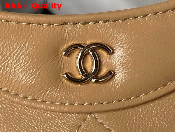 Chanel Mini 31 Bag in Beige Lambskin Replica