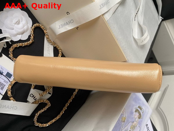 Chanel Mini 31 Bag in Beige Lambskin Replica