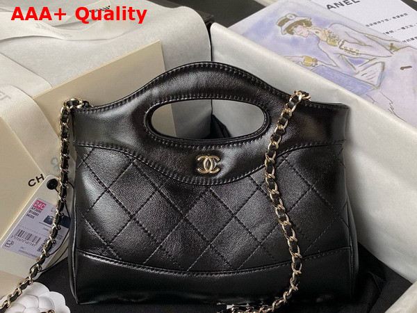 Chanel Mini 31 Bag in Black Lambskin Replica