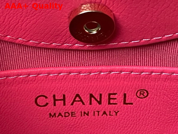 Chanel Mini 31 Bag in Pink Lambskin Replica