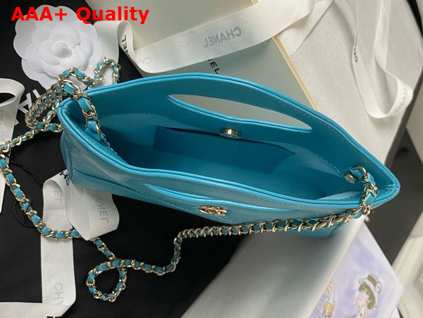 Chanel Mini 31 Bag in Sky Blue Lambskin Replica