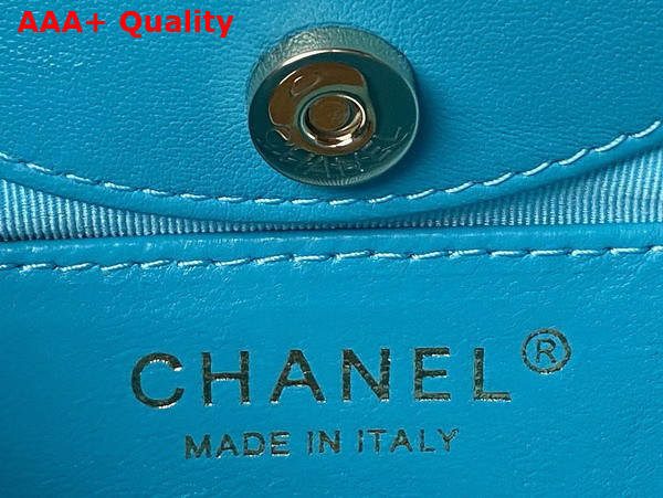 Chanel Mini 31 Bag in Sky Blue Lambskin Replica