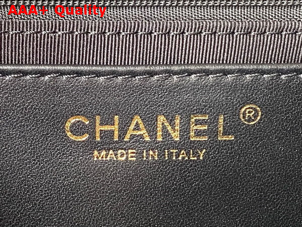 Chanel Mini Flap Bag in Black Calfskin and Gold Metal AS4274 Replica