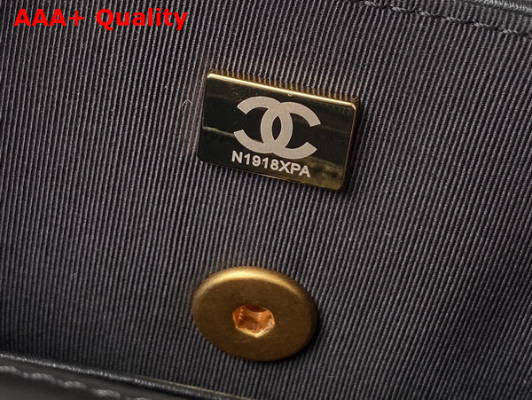 Chanel Mini Flap Bag in Black Calfskin and Gold Metal AS4274 Replica