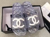 Chanel Mules in Transparent PVC