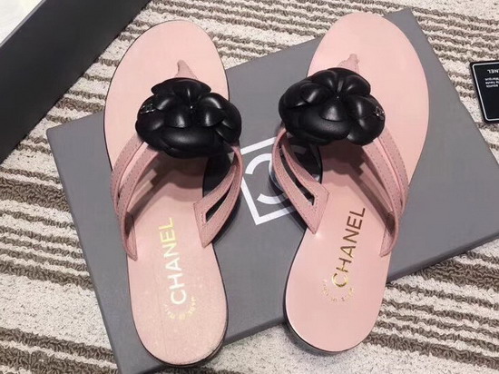 Chanel Mules with Camellia Pink Lambskin