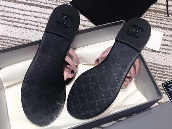 Chanel Mules with Camellia Pink Lambskin