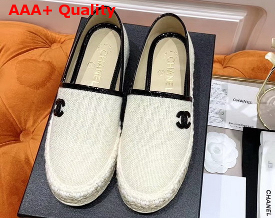 Chanel New Espadrilles in Ivory Replica