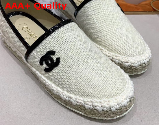 Chanel New Espadrilles in Ivory Replica