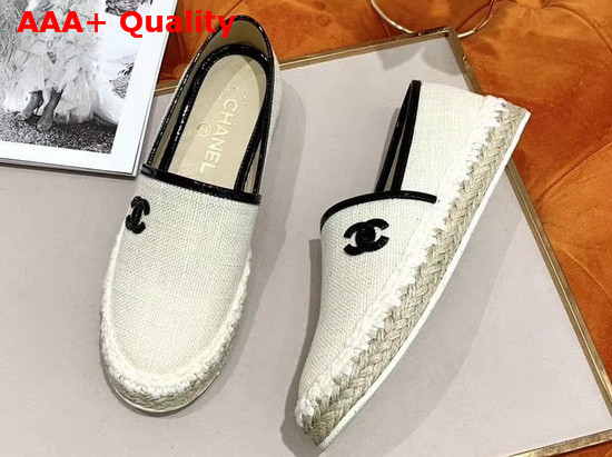 Chanel New Espadrilles in Ivory Replica