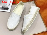 Chanel New Espadrilles in White Replica