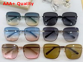 Chanel New Square Sunglasses in Blue Replica