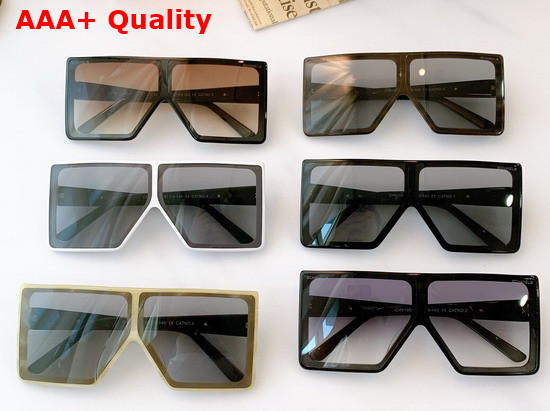 Chanel Oversized Square Frame Sunglasses in Black Replica