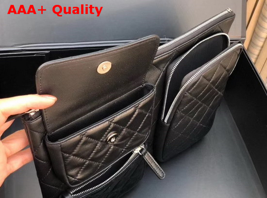 Chanel Pouch Black Lambskin AP1054 Replica