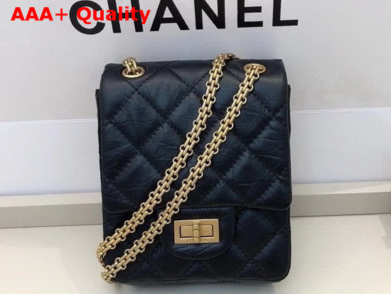 Chanel Reissue Phone Bag in Black Calfskin AS1329 Replica