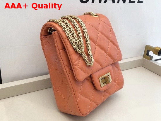 Chanel Reissue Phone Bag in Orange Calfskin AS1329 Replica