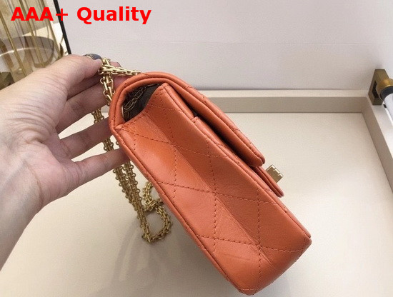 Chanel Reissue Phone Bag in Orange Calfskin AS1329 Replica