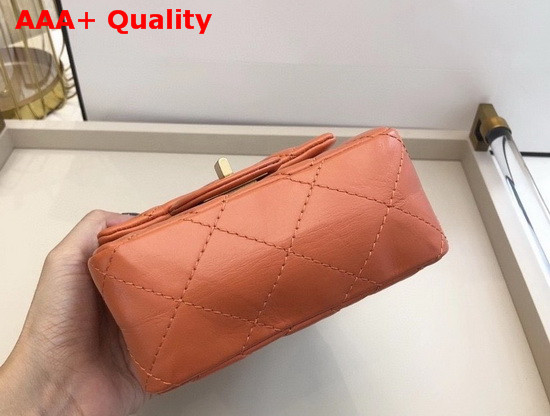 Chanel Reissue Phone Bag in Orange Calfskin AS1329 Replica