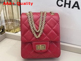 Chanel Reissue Phone Bag in Red Calfskin AS1329 Replica