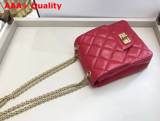 Chanel Reissue Phone Bag in Red Calfskin AS1329 Replica