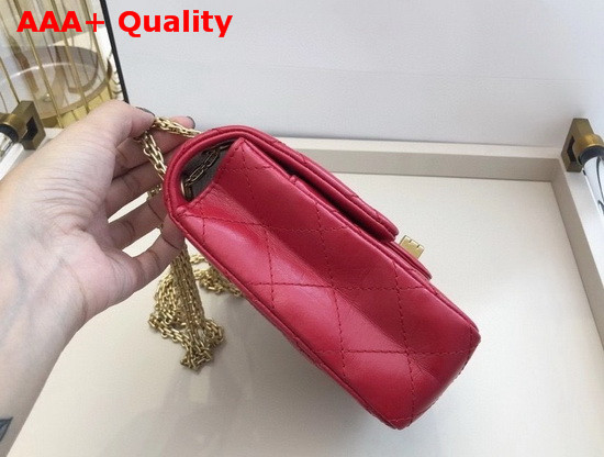 Chanel Reissue Phone Bag in Red Calfskin AS1329 Replica