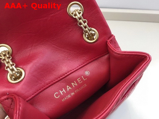 Chanel Reissue Phone Bag in Red Calfskin AS1329 Replica