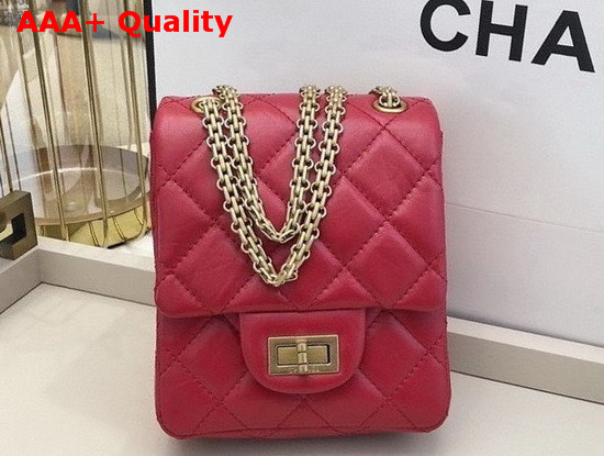 Chanel Reissue Phone Bag in Red Calfskin AS1329 Replica