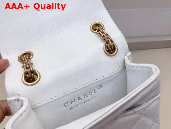 Chanel Reissue Phone Bag in White Calfskin AS1329 Replica