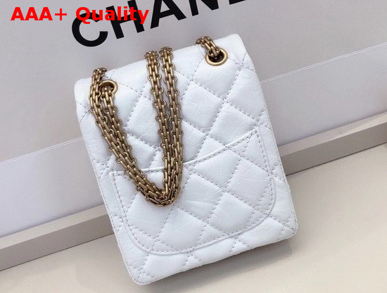 Chanel Reissue Phone Bag in White Calfskin AS1329 Replica