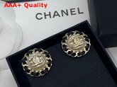 Chanel Round Earring in Gold Replica