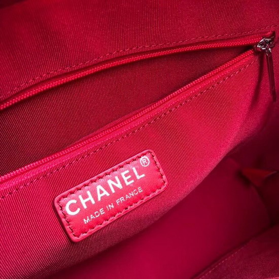 Chanel S Gabrielle Hobo Handbag Printed Python