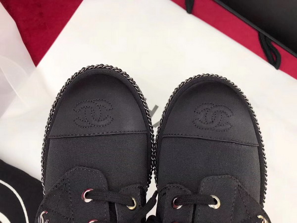 Chanel Short Boots Black Denim and Grosgrain with Pearl Studs For Sale