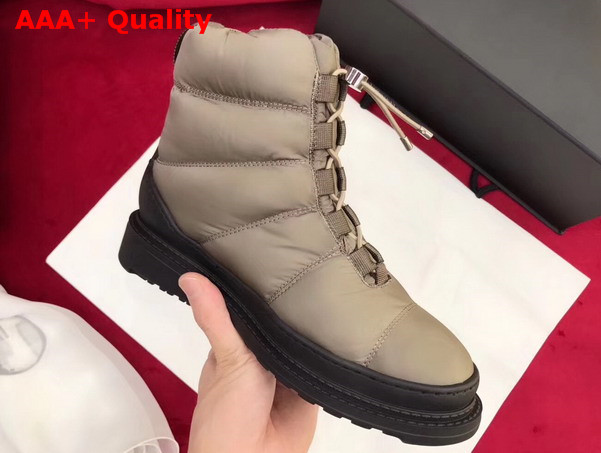 Chanel Short Boots Nylon Beige For Sale