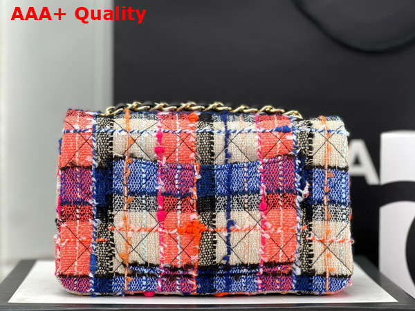 Chanel Small Classic Flap Bag in Multicolor Tweed Replica